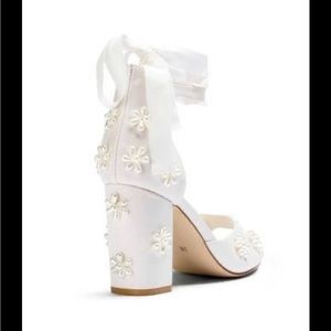 White and Pearl Heels